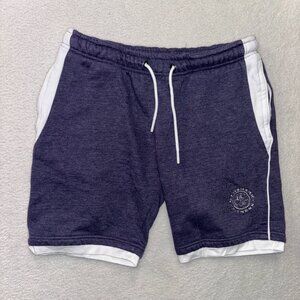 Gymshark Shorts Mens L* Blue White Sweat Gym Workout Lifting Running Outdoors